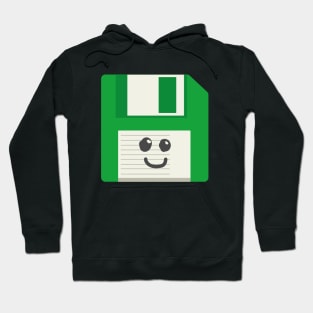 Vintage Floppy Disk | Retro Computer | Nerd and Geek Hoodie